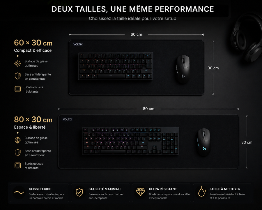 Tapie de souris XL
